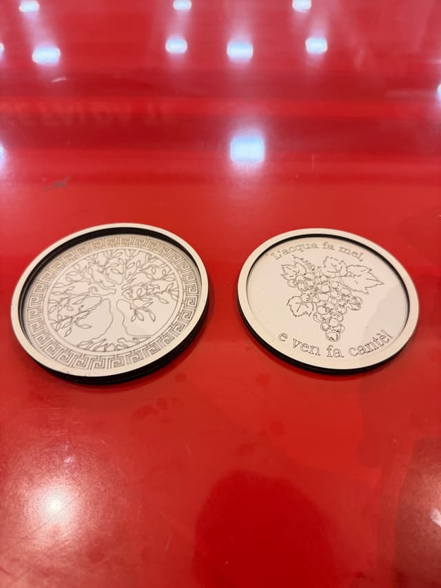 Sottobottiglie in Legno